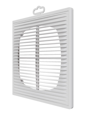 Решетка вентиляционная П сетка разъемная 209х209 пластик ERA