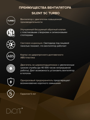 Шумоглушитель MDG D125 L0,6м оцинк.сталь ERA PRO