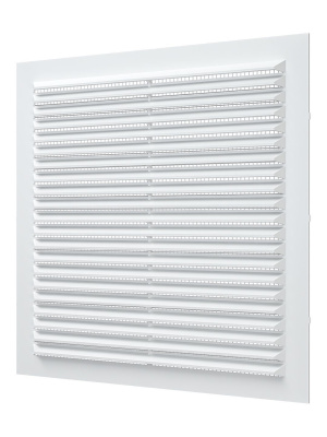 Решетка вентиляционная С сетка 235х235 пластик ERA