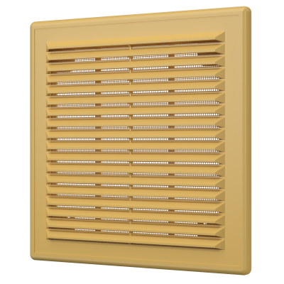 Решетка вентиляционная Р сетка разъемная 209х209 пластик Beige ERA