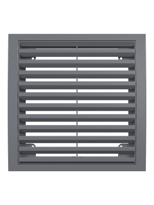 Решетка вентиляционная РРН разъемная 200х200 ASA Gray ERA