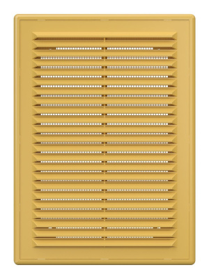 Решетка вентиляционная Р сетка разъемная 185х255 пластик Beige ERA